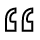 start quotation mark